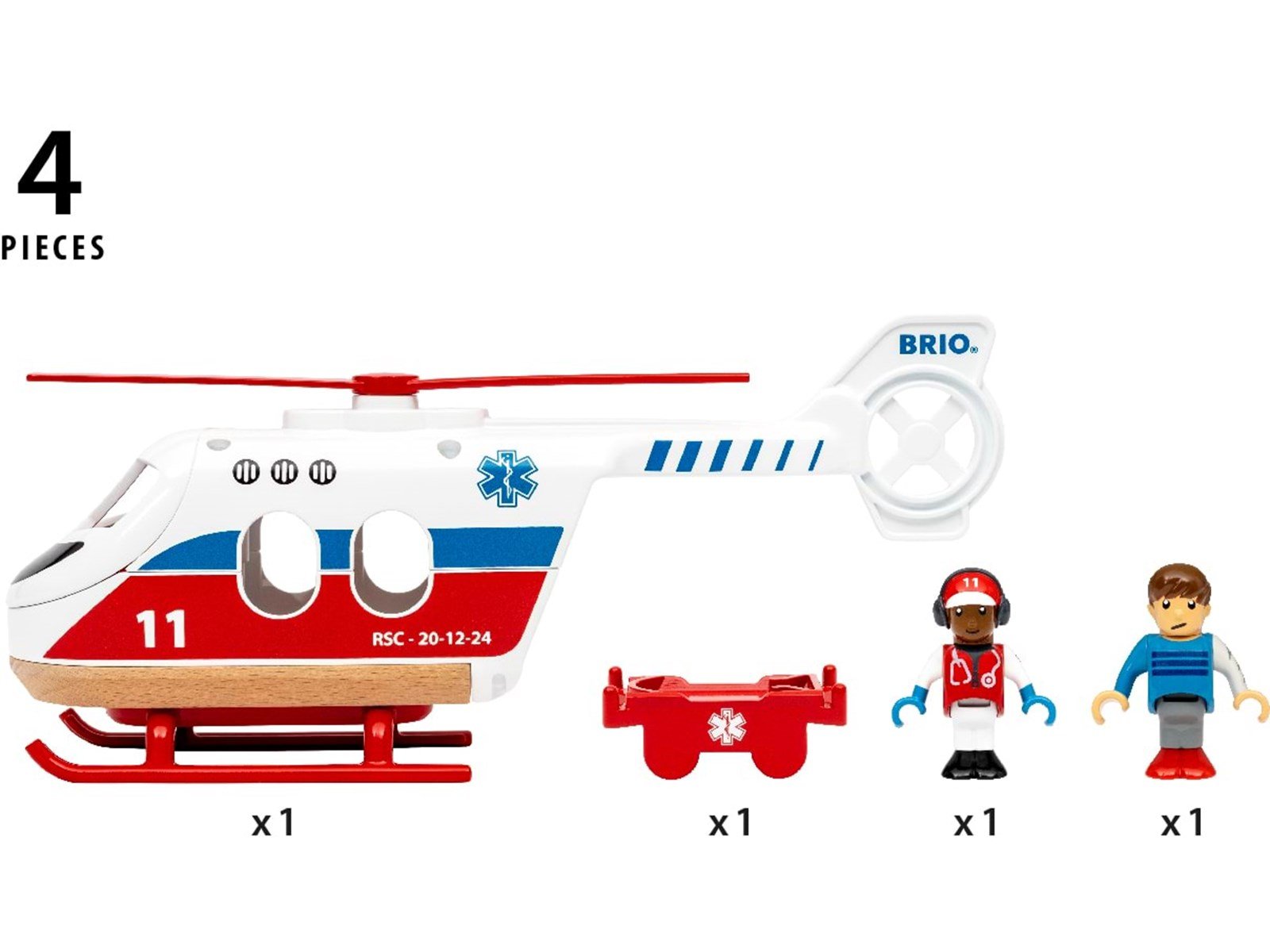 Brio BRIO Rettungshubschrauber Brio BRIO Rettungshubschrauber